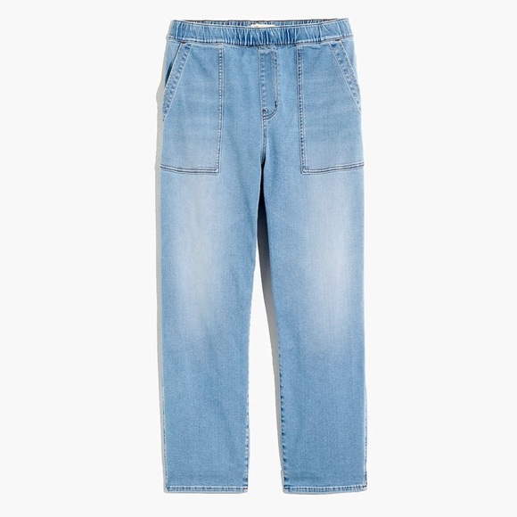 Madewell - Pull-On Relaxed Jeans - Bellview Wash - Picture 5 of 15